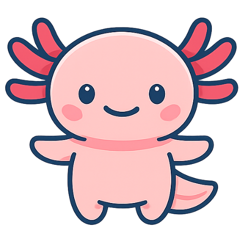 Izzie the Axolotl